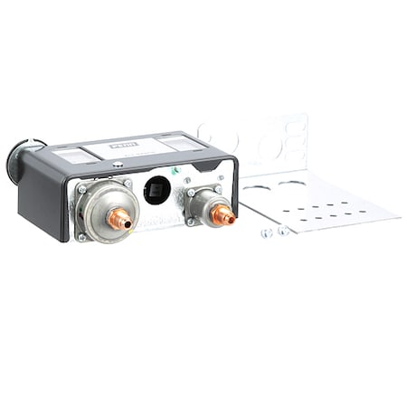 Johnson Controls Control, Dual Pressure W/ 1/4 Conn (Spst) P170LB-1